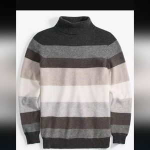 Charter club 100% cashmere women turtleneck large new with tag earth colors